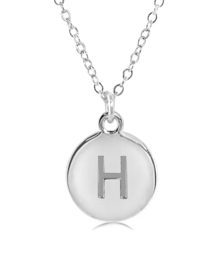 #16430 - Weiss Initial Necklace Available in Any Letter of the Alphabet - Adjustable from 18"-21"