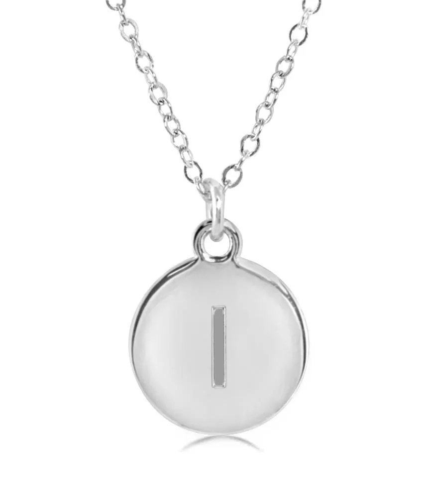 #16430 - Weiss Initial Necklace Available in Any Letter of the Alphabet - Adjustable from 18"-21"