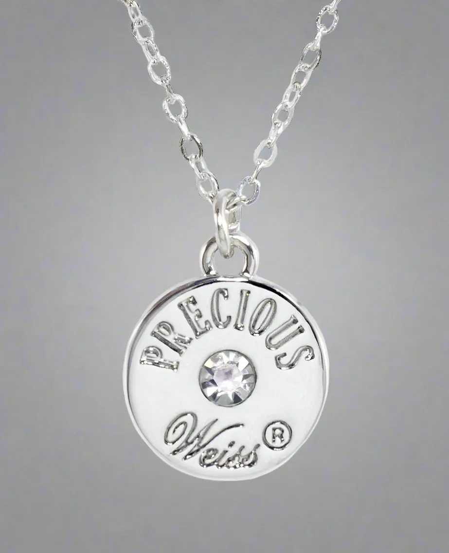 #16430 - Weiss Initial Necklace Available in Any Letter of the Alphabet - Adjustable from 18"-21"