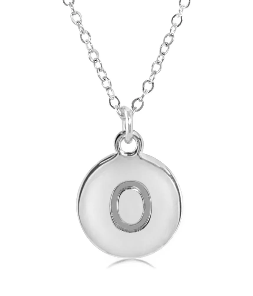 #16430 - Weiss Initial Necklace Available in Any Letter of the Alphabet - Adjustable from 18"-21"