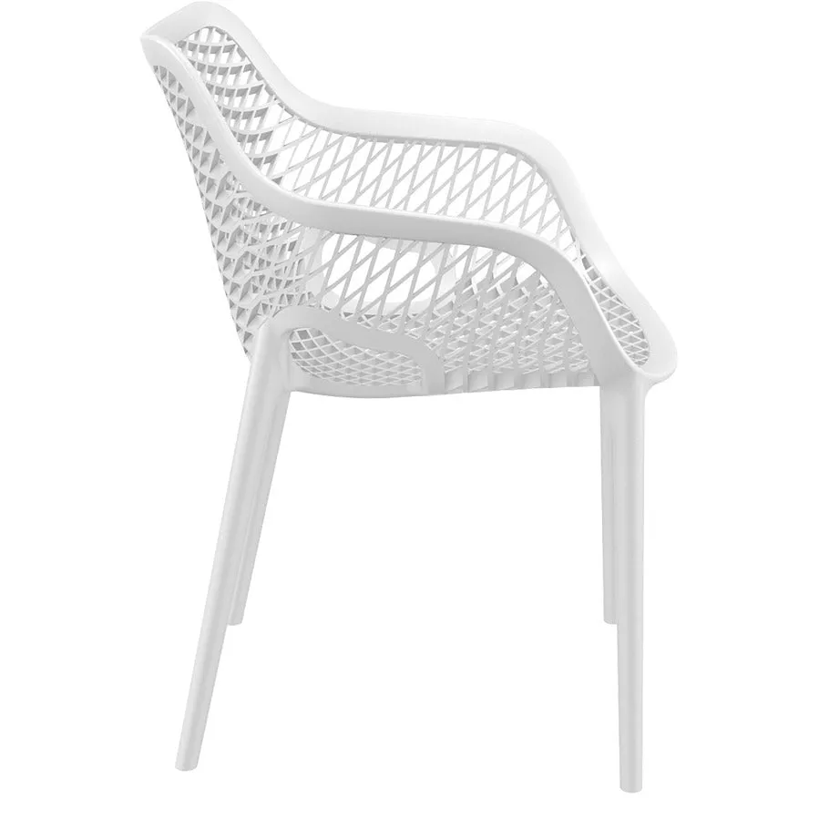 Air White XL Arm Chair Set of 4