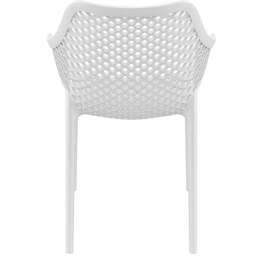 Air White XL Arm Chair Set of 4