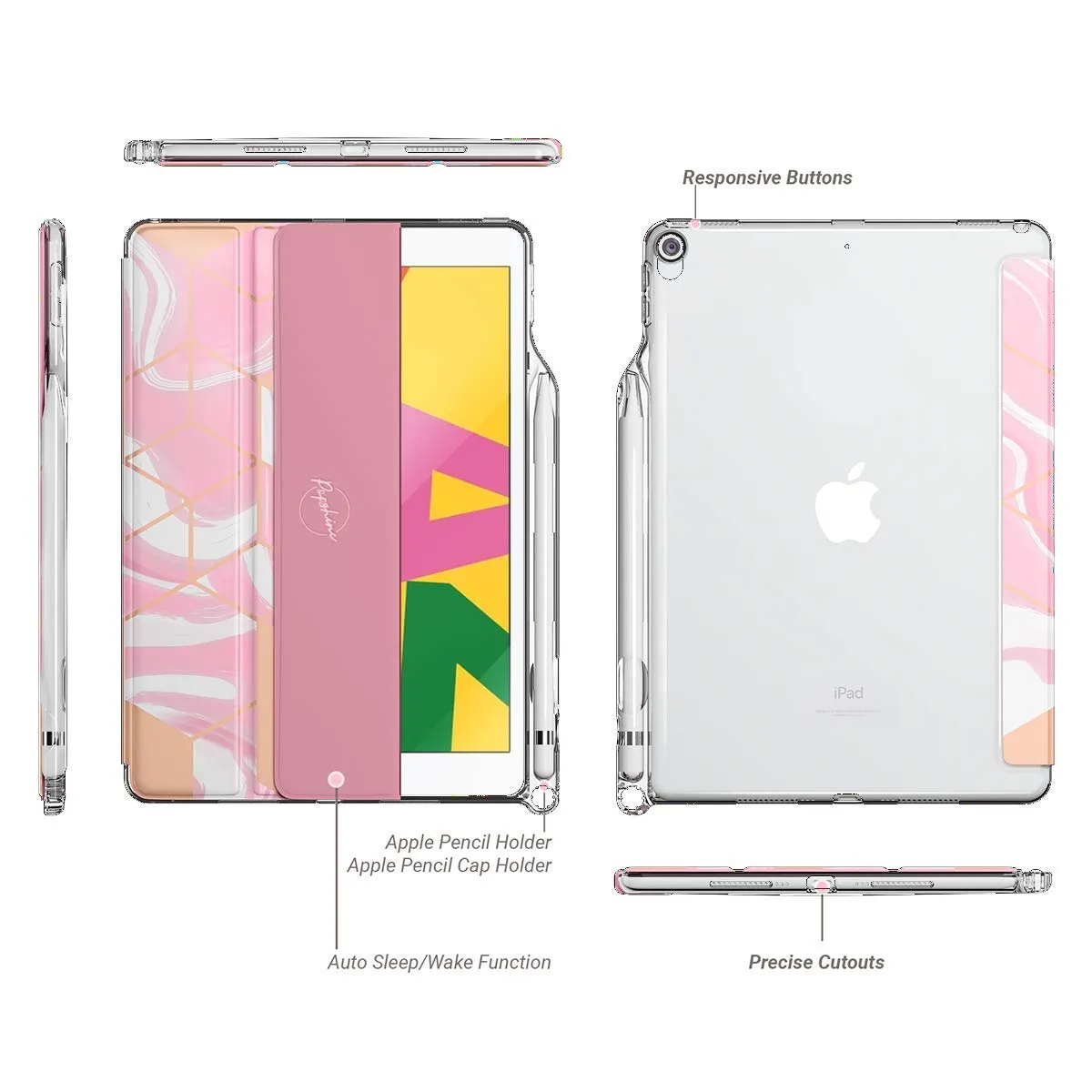 Apple iPad 10.2  2021/2020/2019 (9 & 8 & 7 Generation) Case