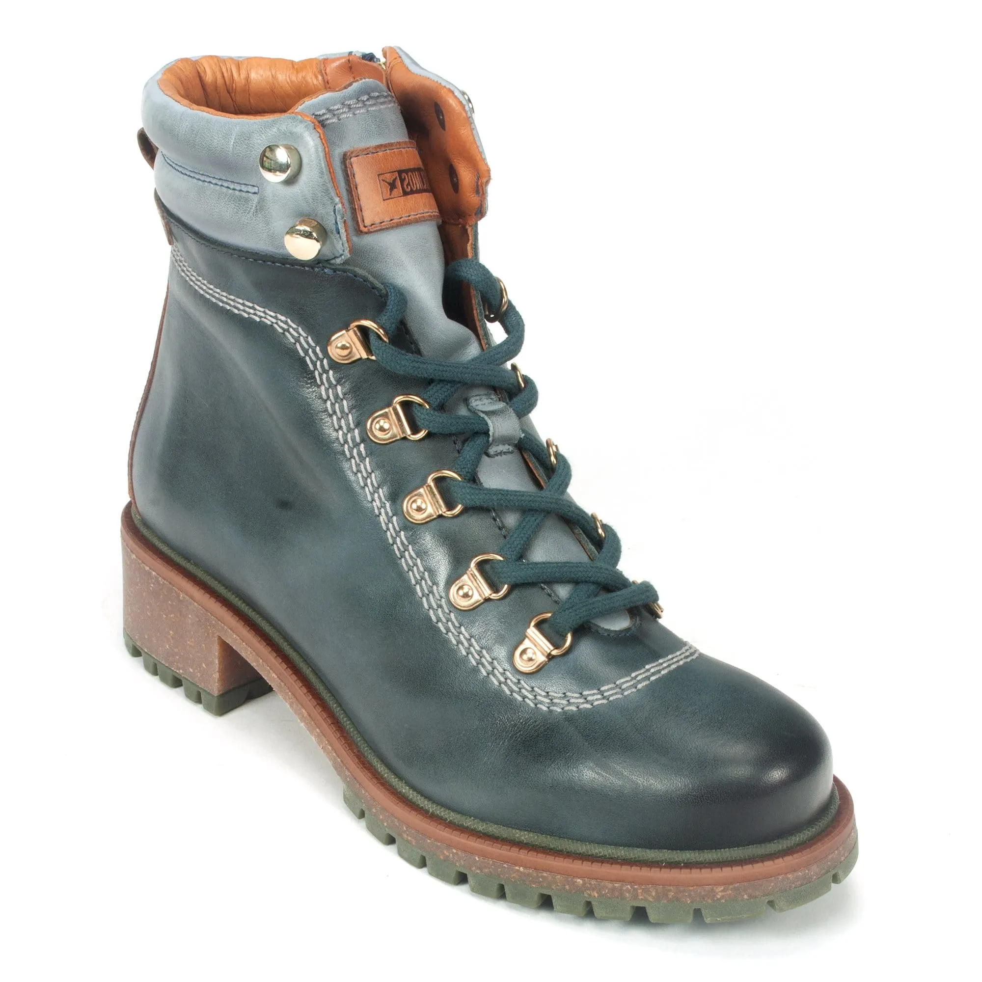 Aspe Leather Combat Boot (W9Z-8634C2)