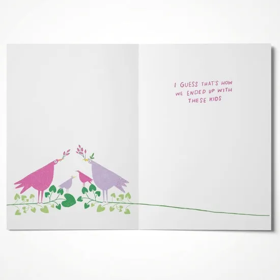 Birds Sarcastic Anniversary Card