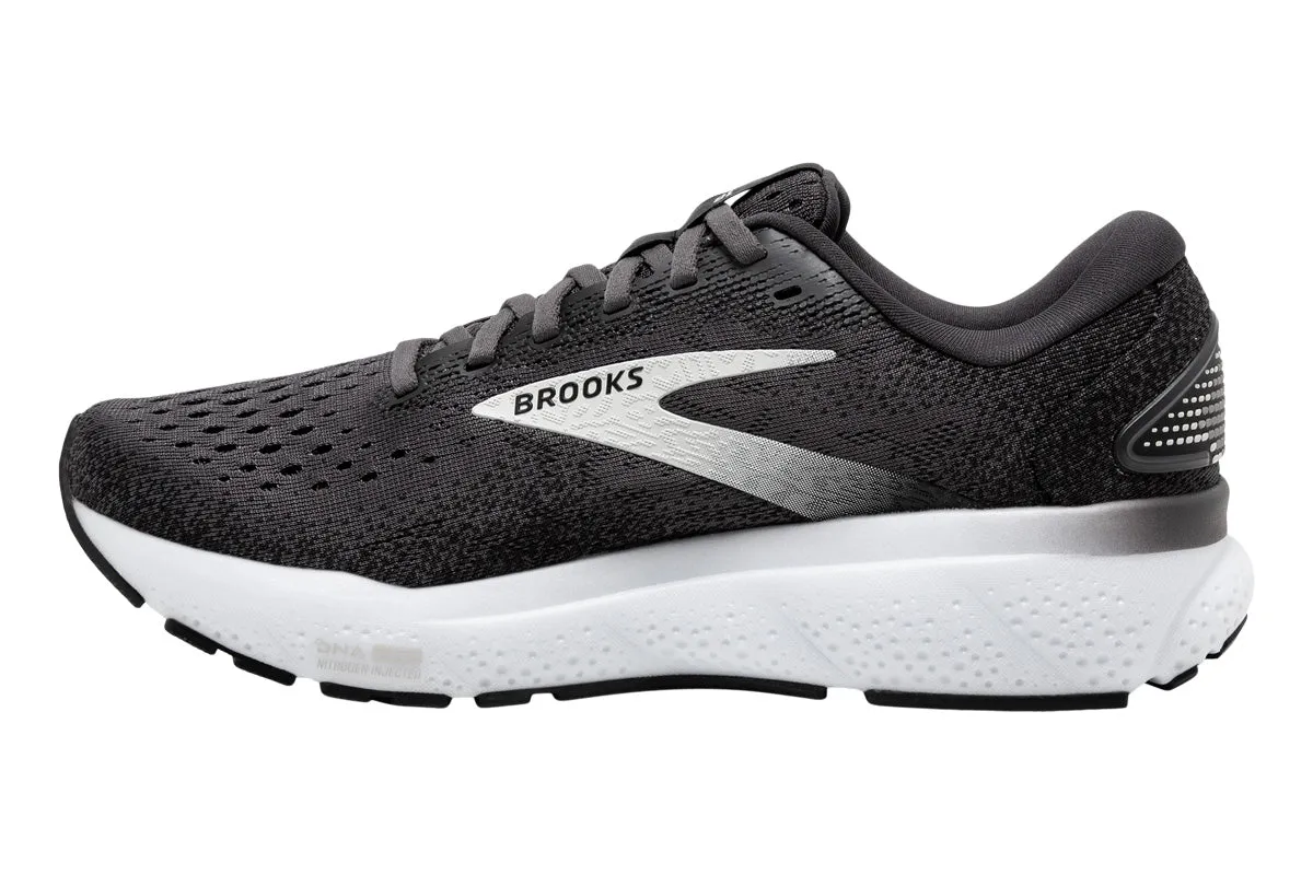 Brooks Ghost 16 B Black/Grey/White Womens