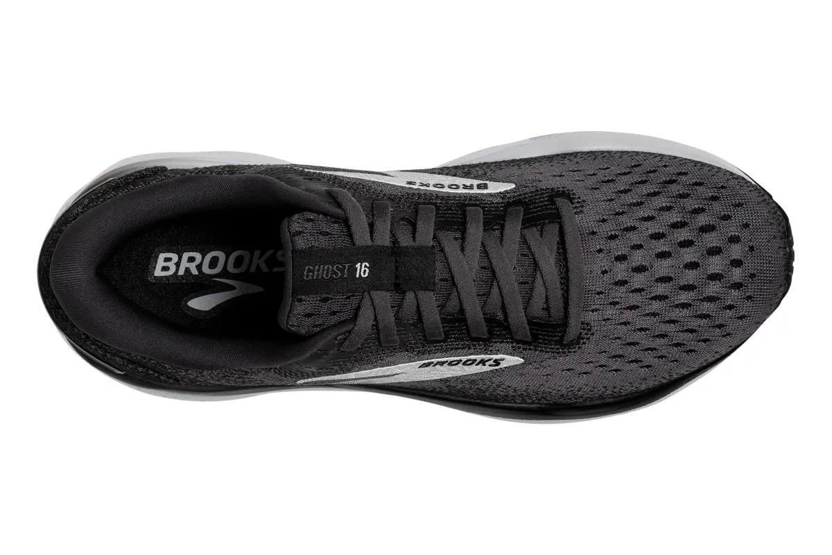 Brooks Ghost 16 B Black/Grey/White Womens