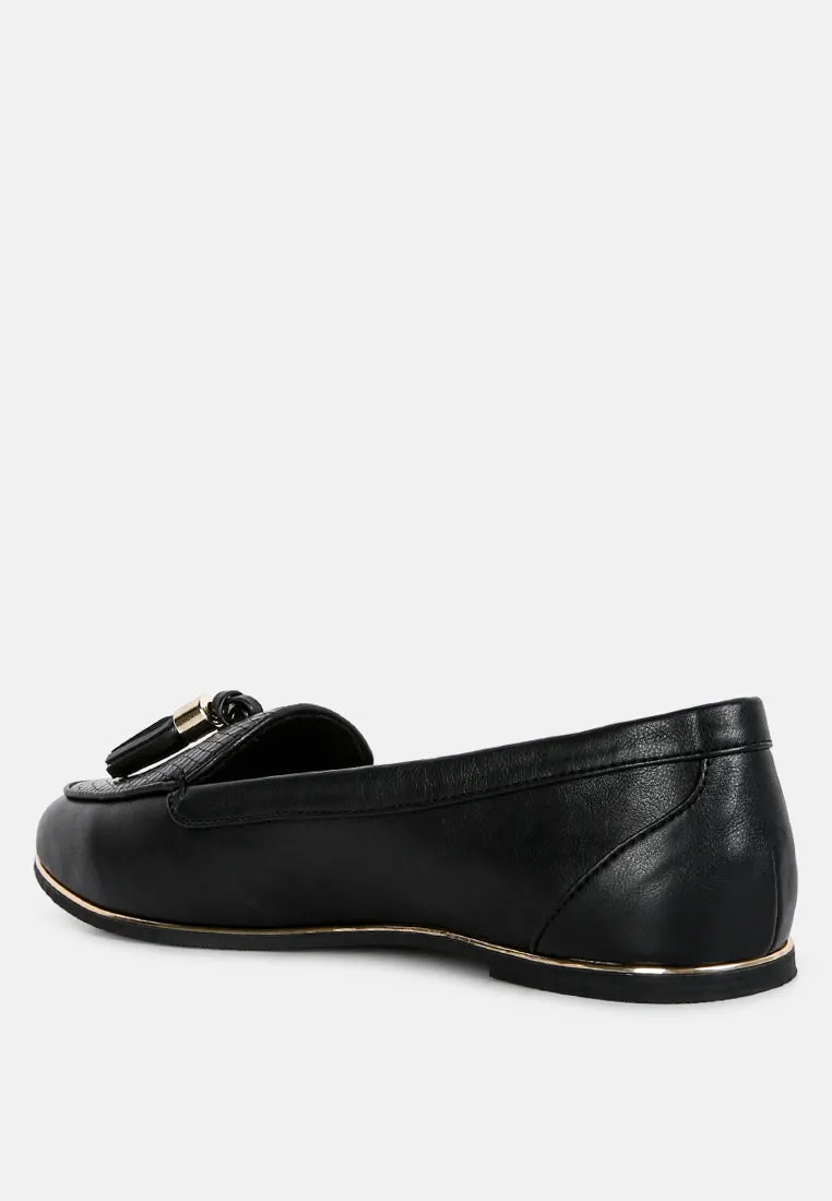 Cabbose Casual Bow Loafers By Ruw