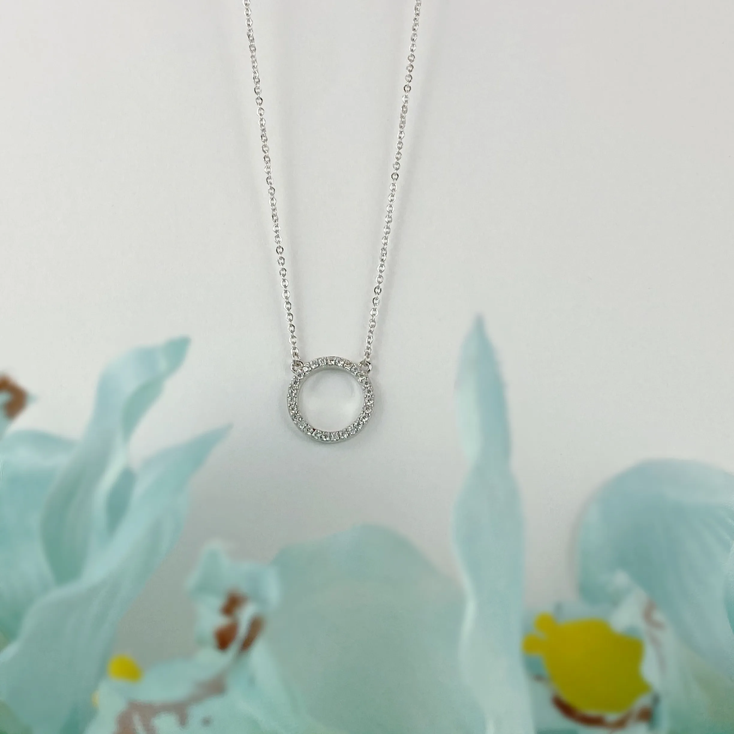 Circlet Sparkle Necklace - SCHN1101