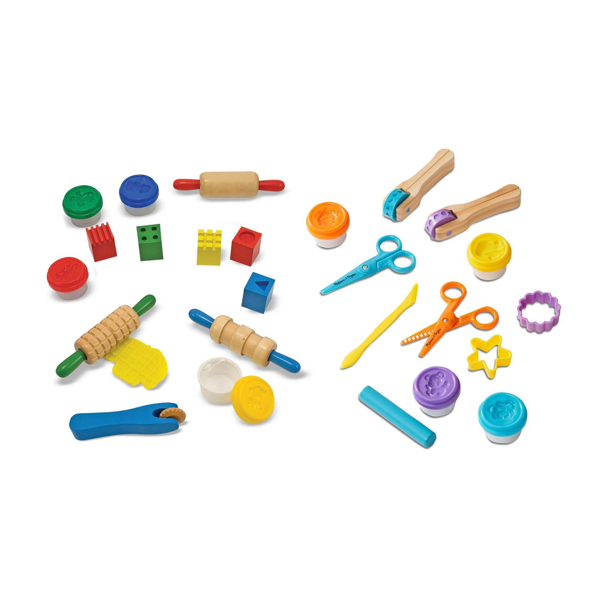 Clay Activity 2-Pack: Shape, Model & Mold; Cut, Sculpt & Stamp