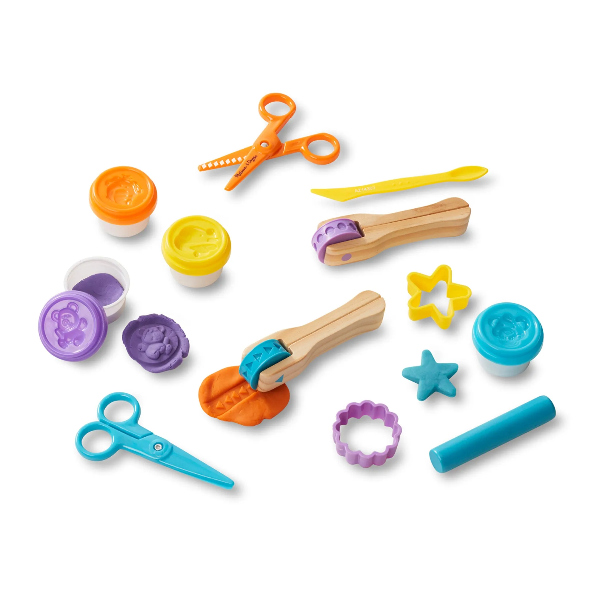 Clay Activity 2-Pack: Shape, Model & Mold; Cut, Sculpt & Stamp