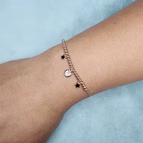 Cluster Rosegold Bracelet