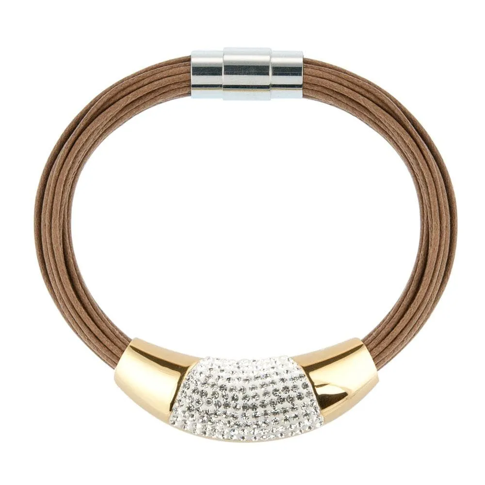 Cristal Brown Bracelet