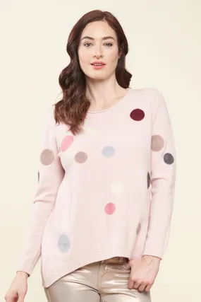 Darla Dots Pullover Sweater-30% OFF for a limited time!