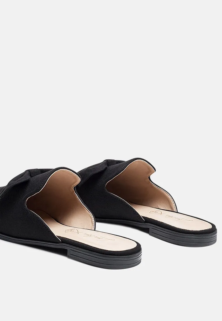 Dobos Casual Walking Bow Mules By Ruw