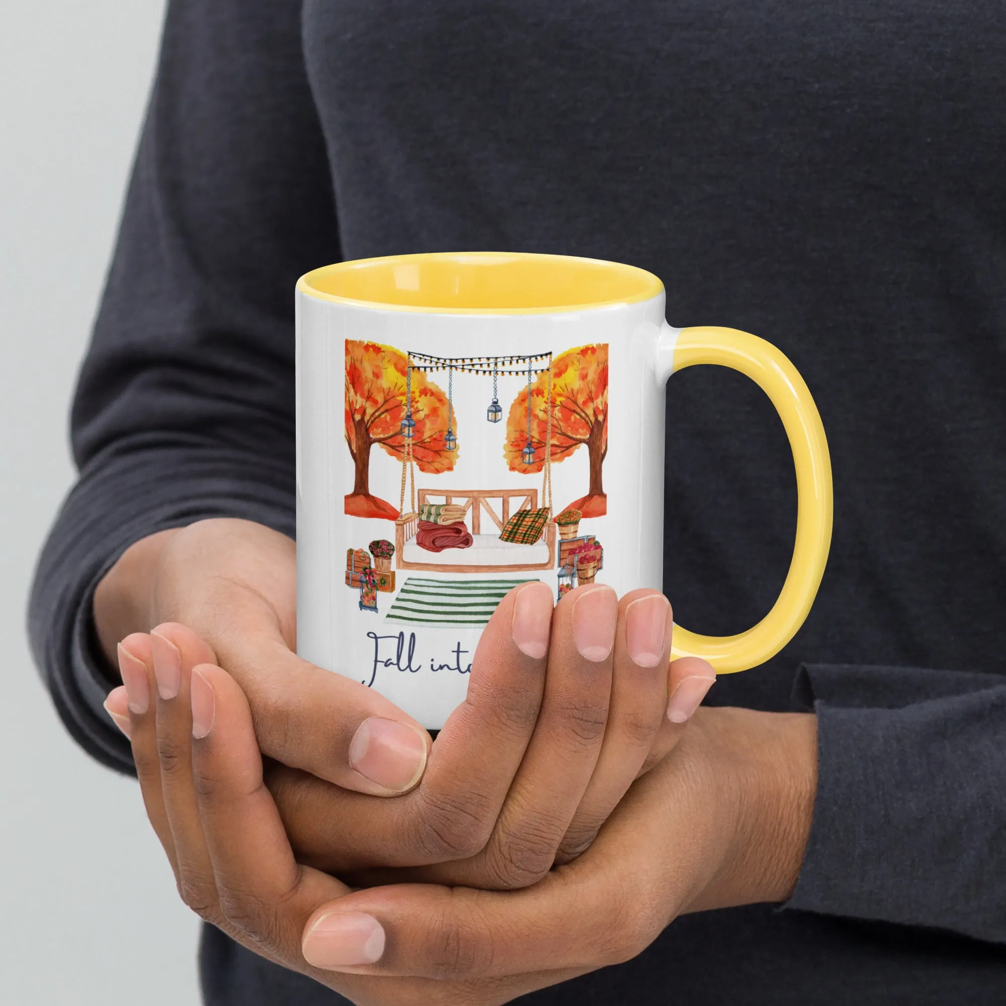 Fall into Grace Christian Mug