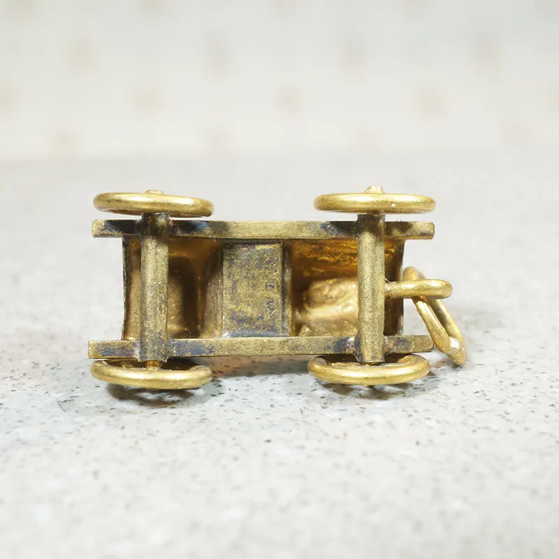 Fantastic 14k Gold Antique Car Charm