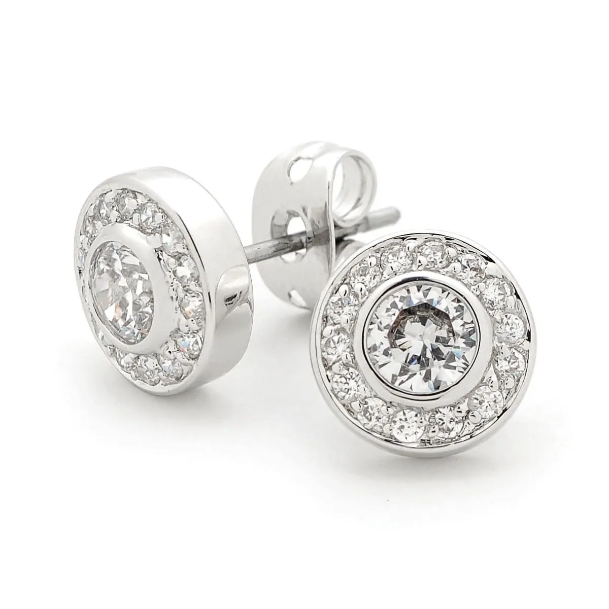 Georgini Sterling Silver White CZ Earring