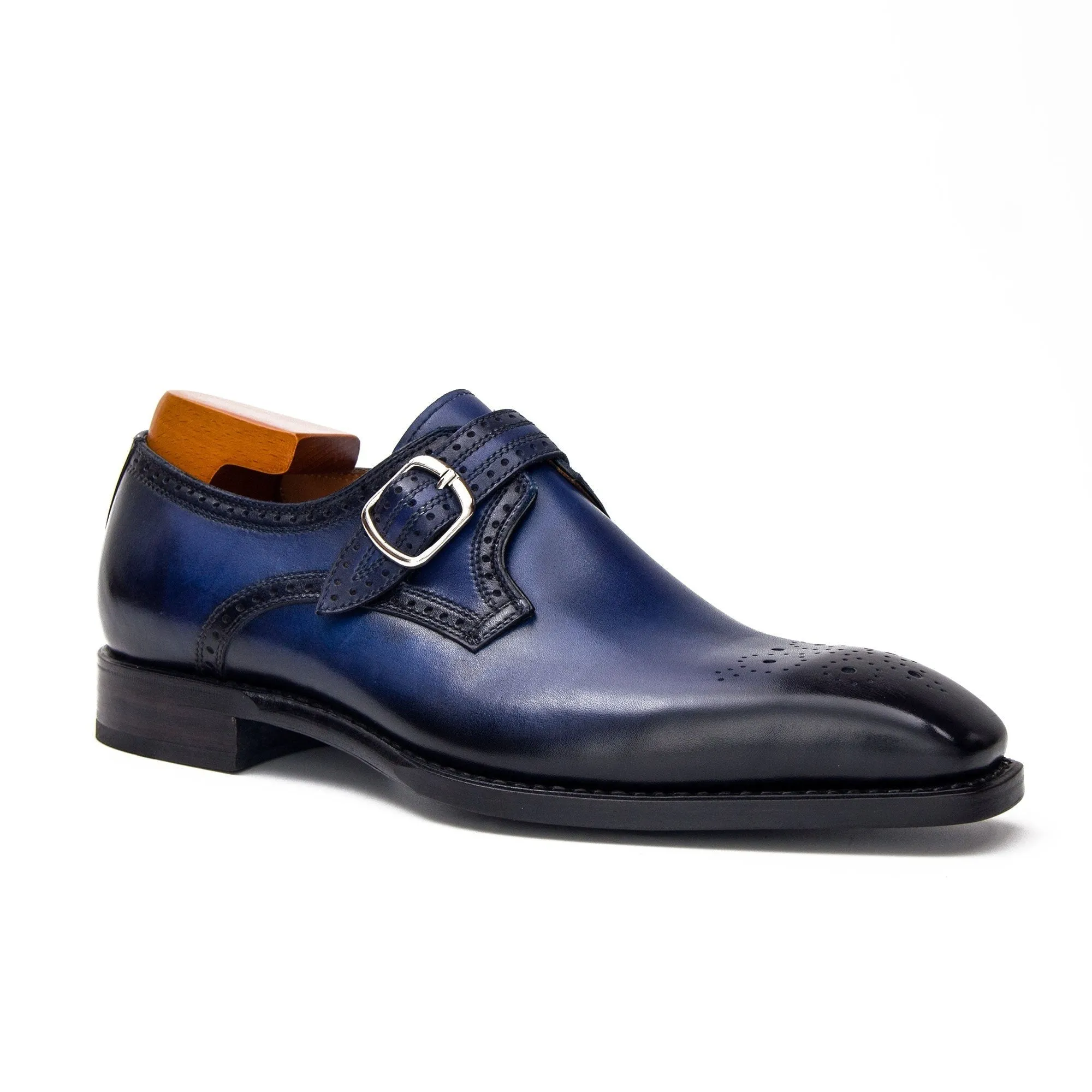 Goodyear Welted Monk Strap Shoes