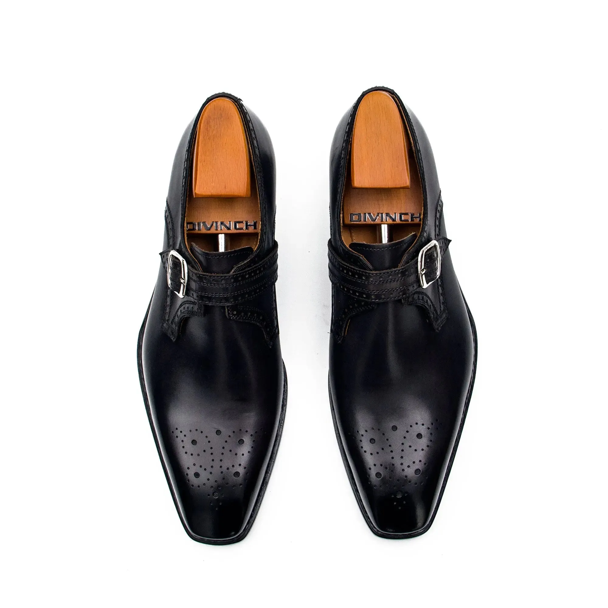 Goodyear Welted Monk Strap Shoes