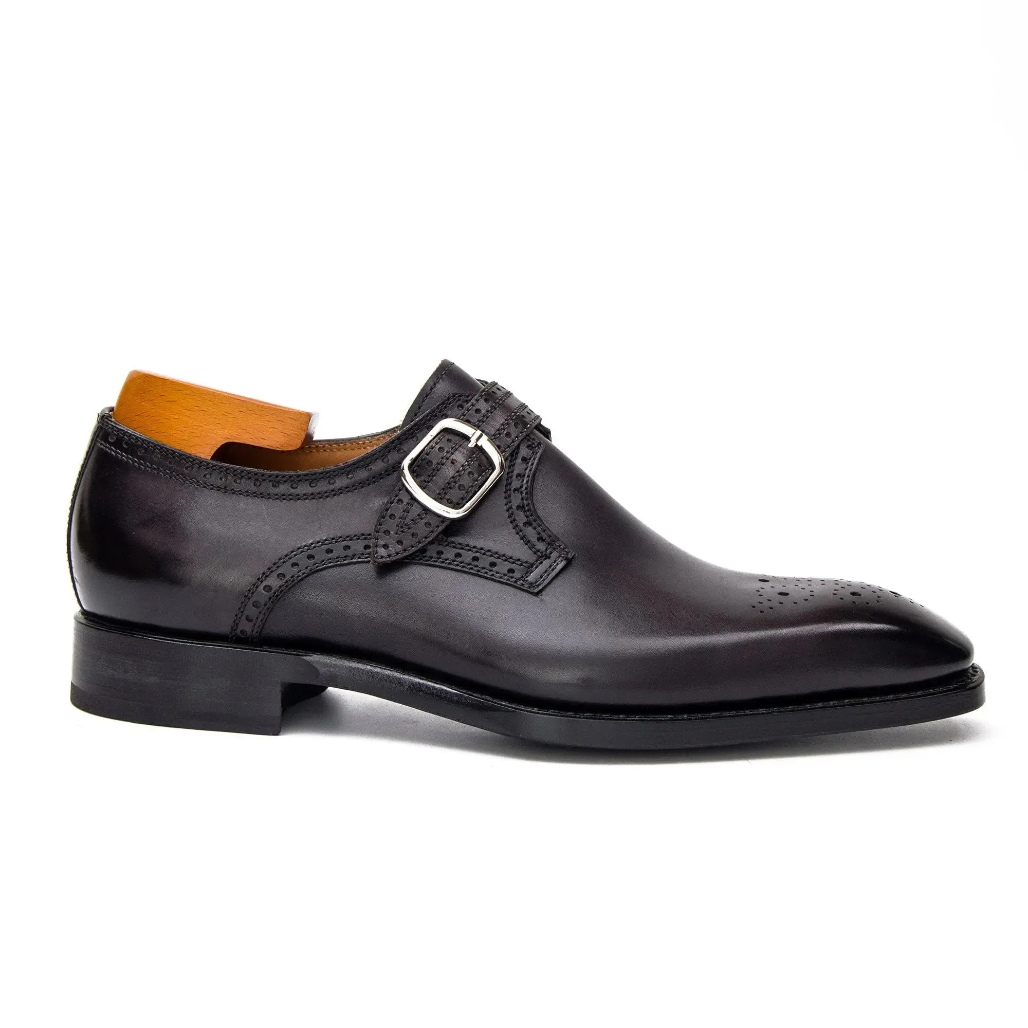 Goodyear Welted Monk Strap Shoes