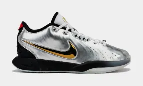 Lebron XXI SE Grade School Lifestyle Shoes (Silver/Gold)