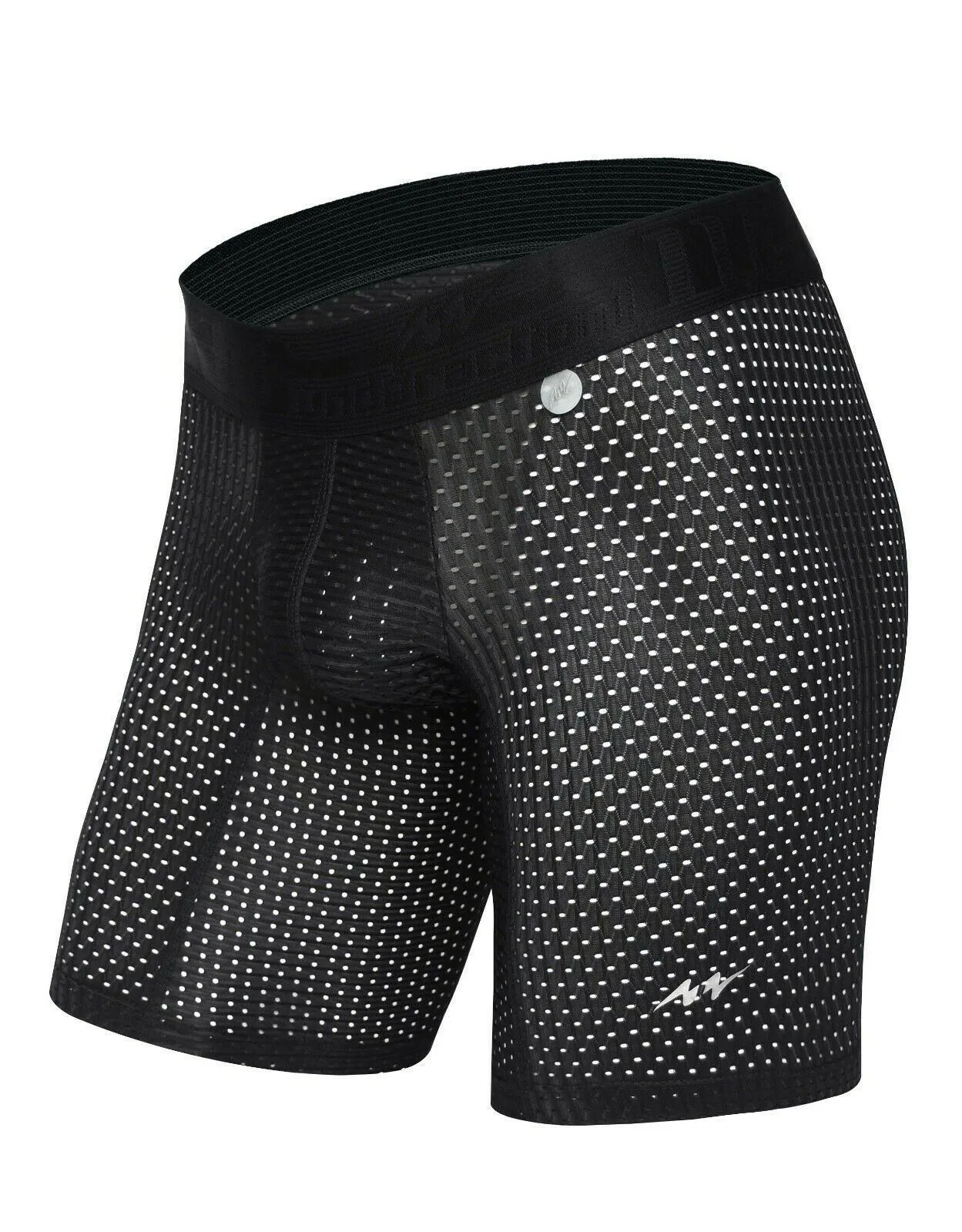 MAO Sport Compression Boxer Short Mid-Cut Underwear Black 1113.5 15