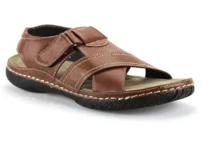 Men's Rocus Comfort Open Toe Walking Sandals JF3-41 Tan