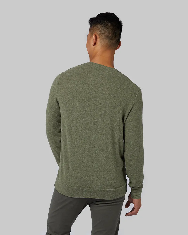 MEN'S SWEATER KNIT CREW TOP