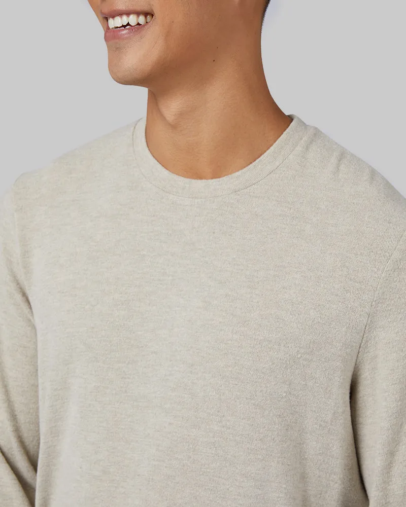 MEN'S SWEATER KNIT CREW TOP