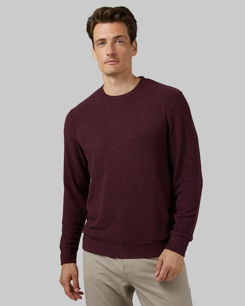 MEN'S SWEATER KNIT CREW TOP