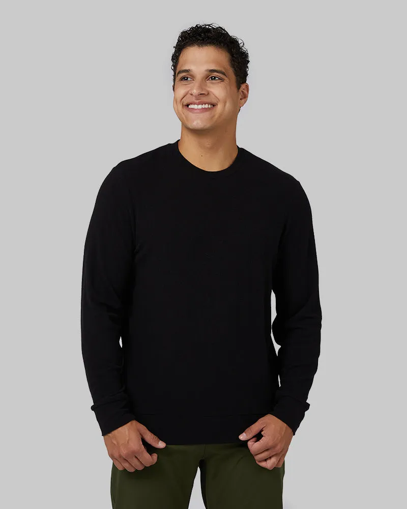 MEN'S SWEATER KNIT CREW TOP