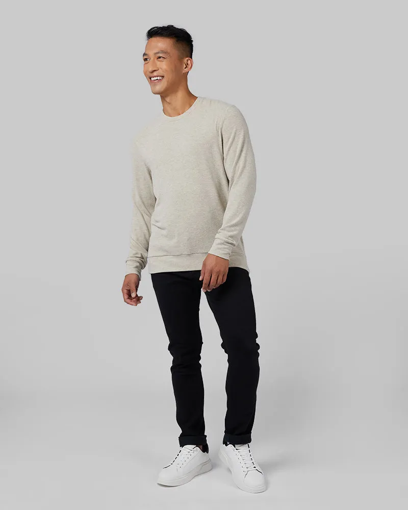 MEN'S SWEATER KNIT CREW TOP