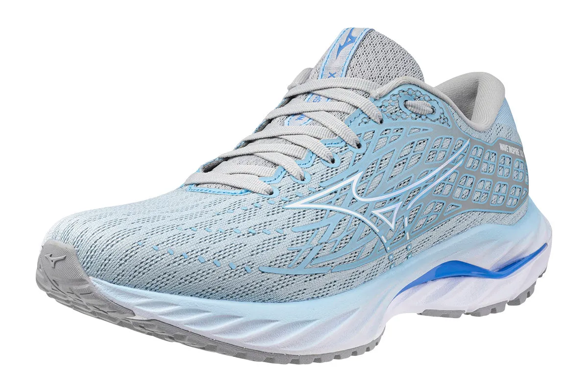 Mizuno Wave Inspire 20 D Cerulean/White/Harbor Mist Womens