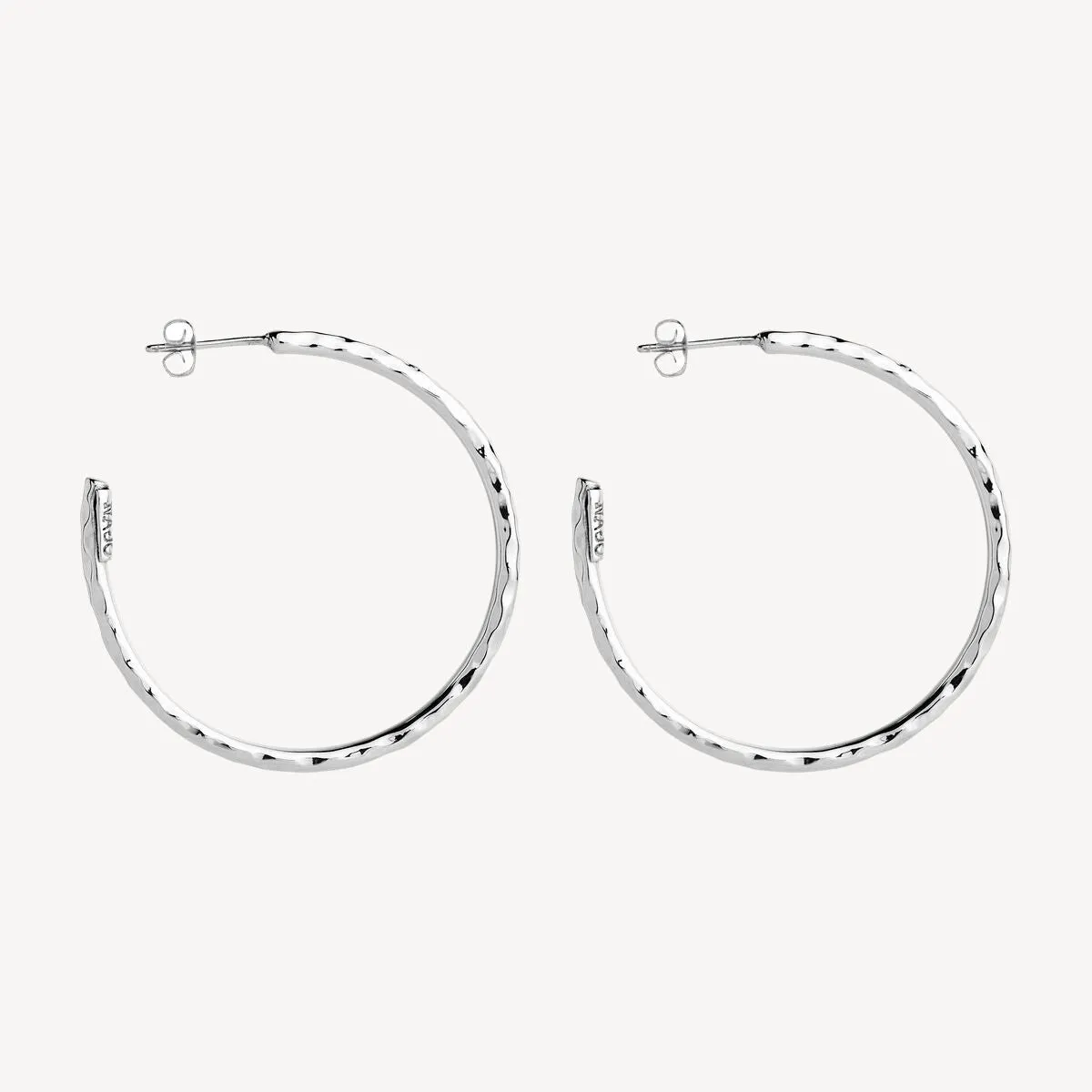 Moonglow 2.5x40mm Hoop Earring