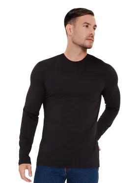 Re:Luxe Essential Long Sleeve Crew Neck - Classic Fit