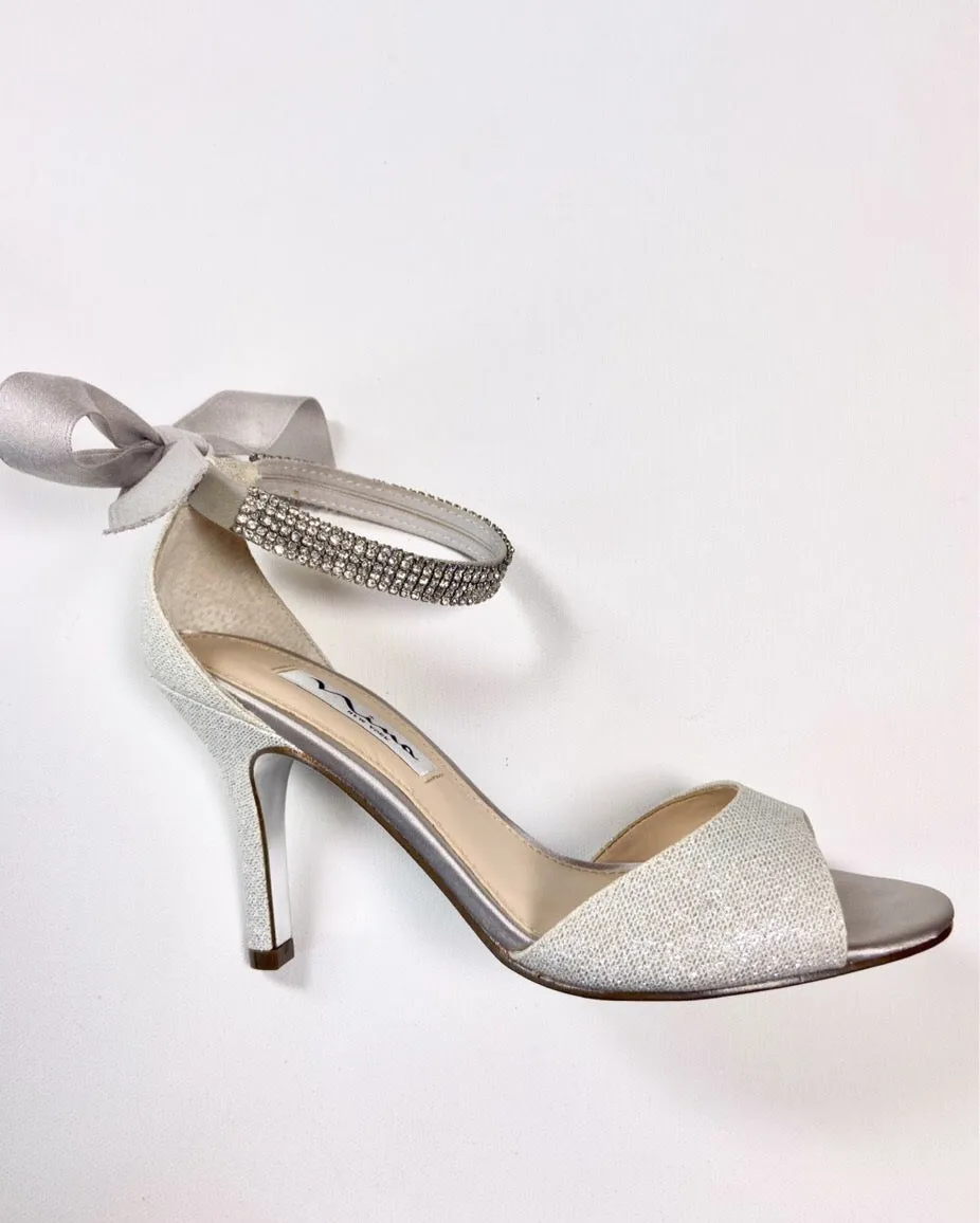 SILVER BLISS HEEL