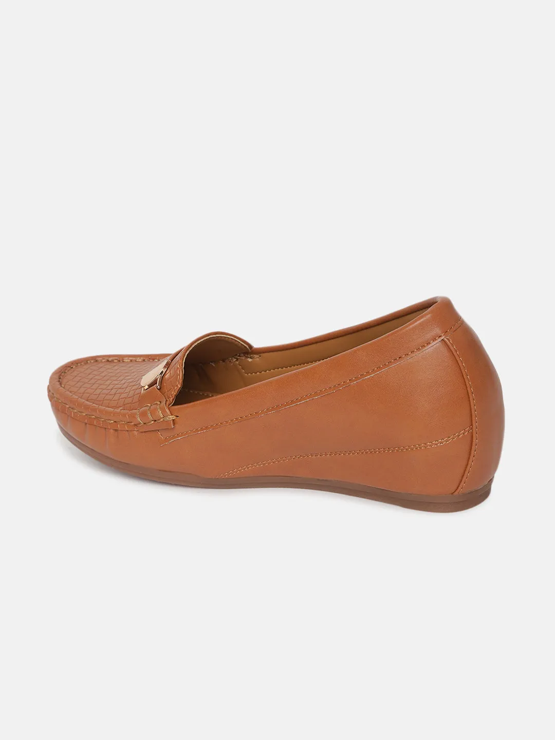 Textured Loafers