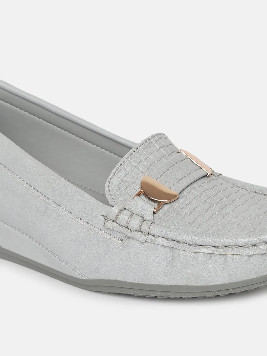 Textured Loafers