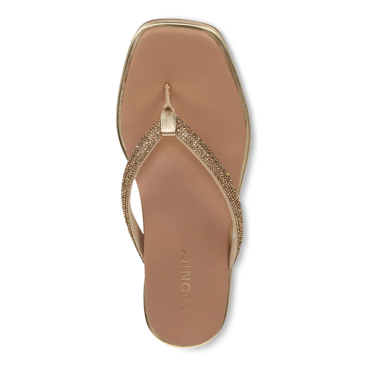 Vista Shine Toe Post Sandal