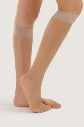 Voile Knee High Socks