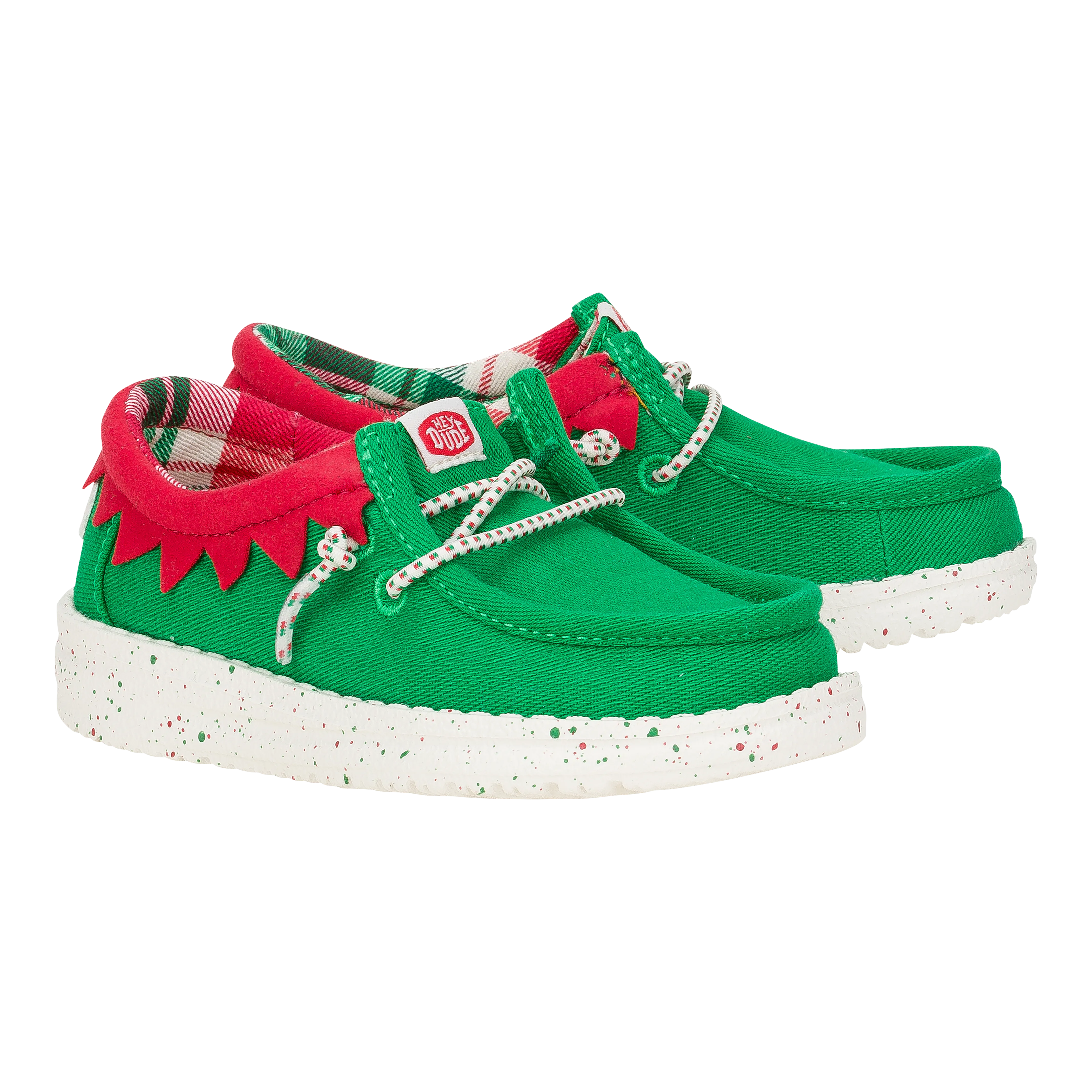 Wally Toddler Holiday Elf - Green/Red