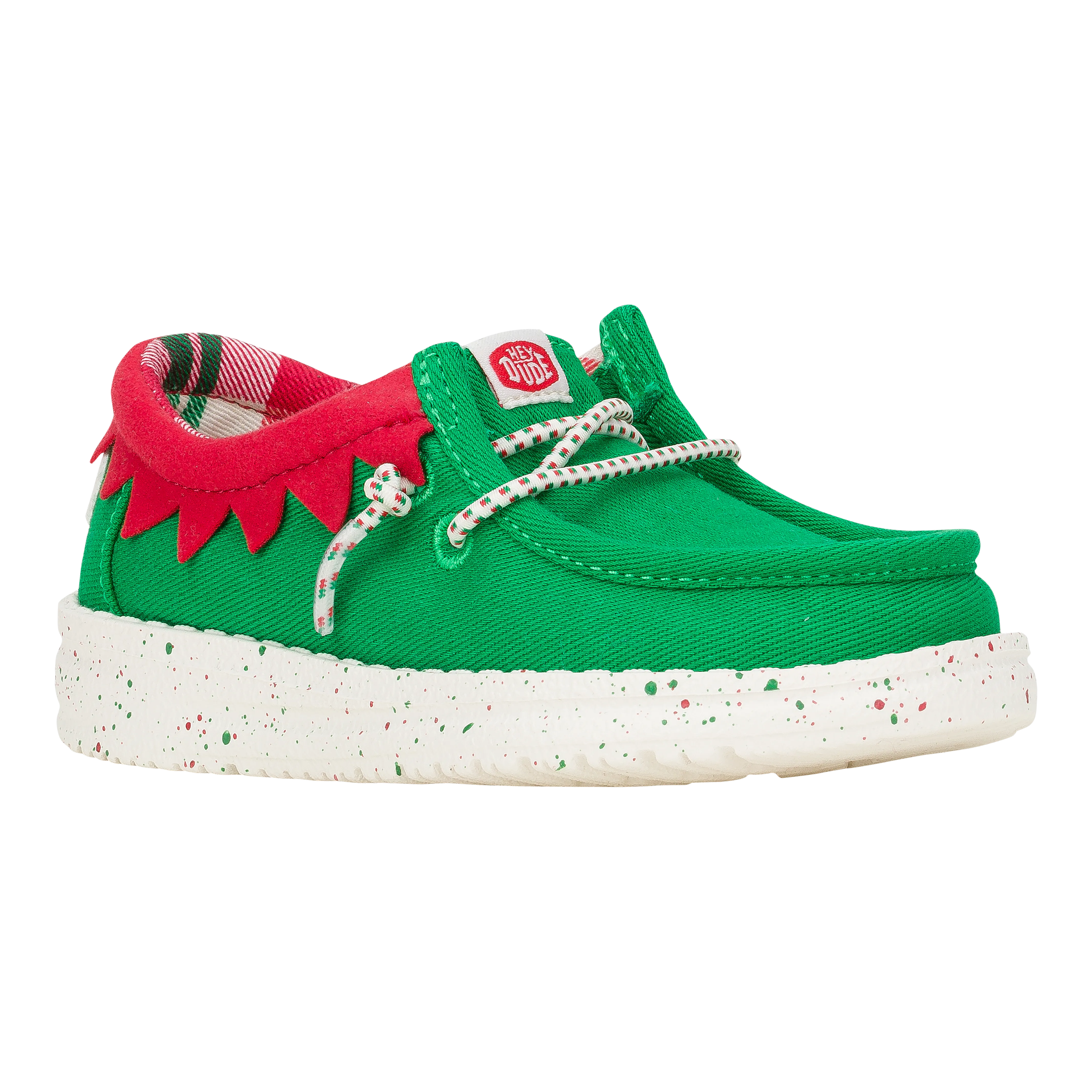 Wally Toddler Holiday Elf - Green/Red