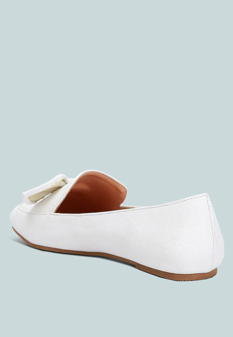 Waveney Bow Embellished Loafers