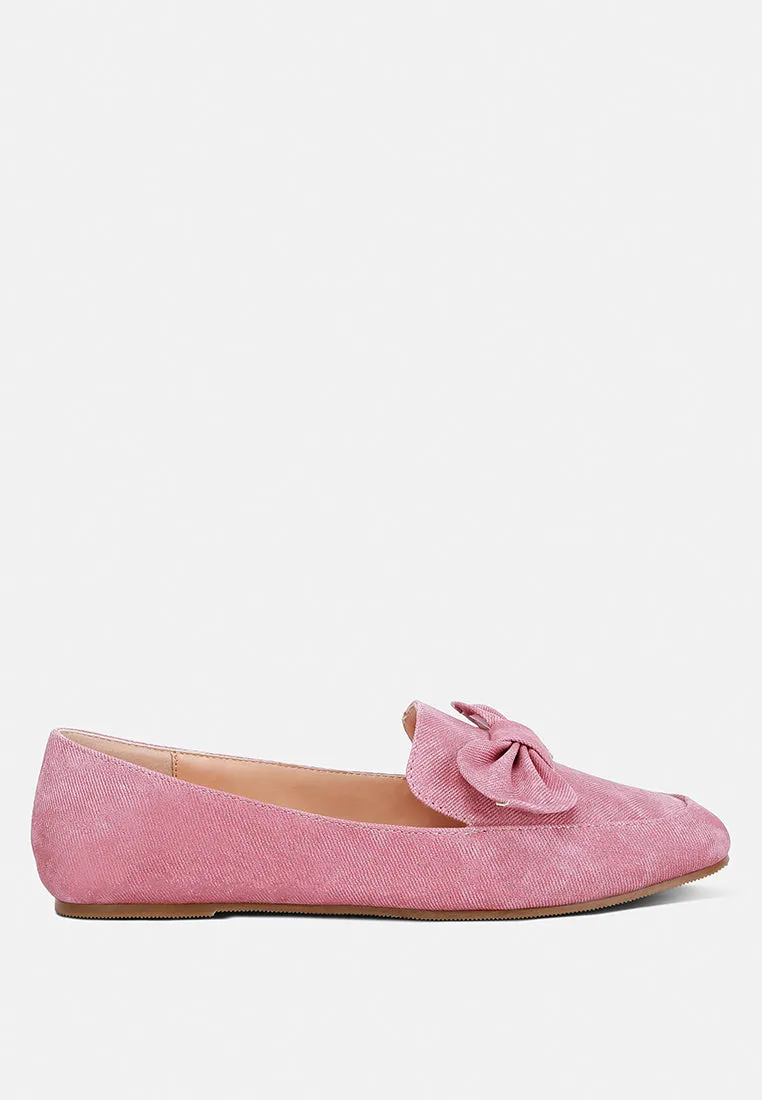 Waveney Bow Embellished Loafers