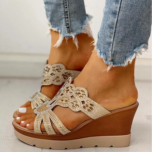 Women's Platform Wedge Casual Sandals