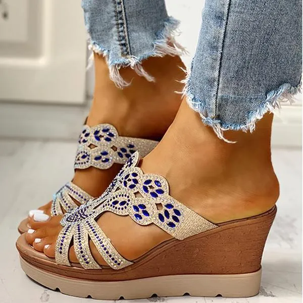 Women's Platform Wedge Casual Sandals