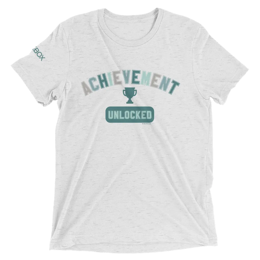 Xbox Varsity Achievement Unlocked T-shirt