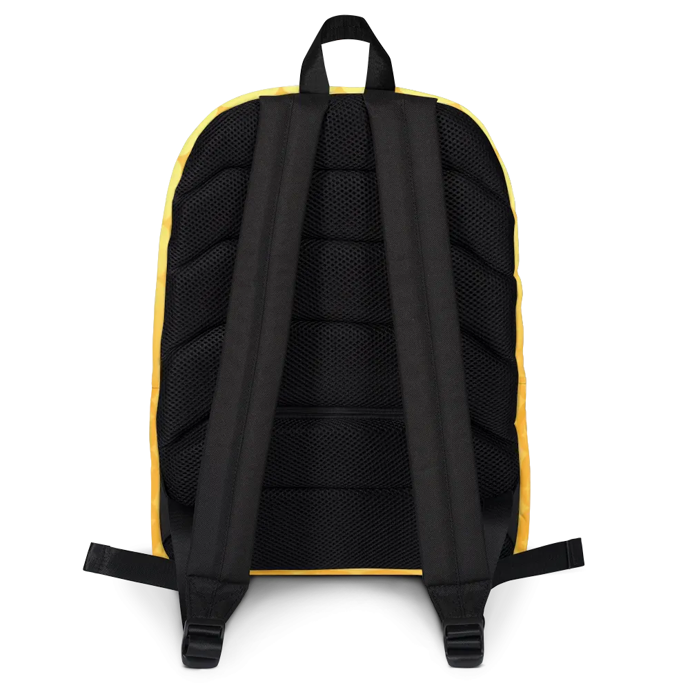 Yellow Ghost Sparkle Backpack