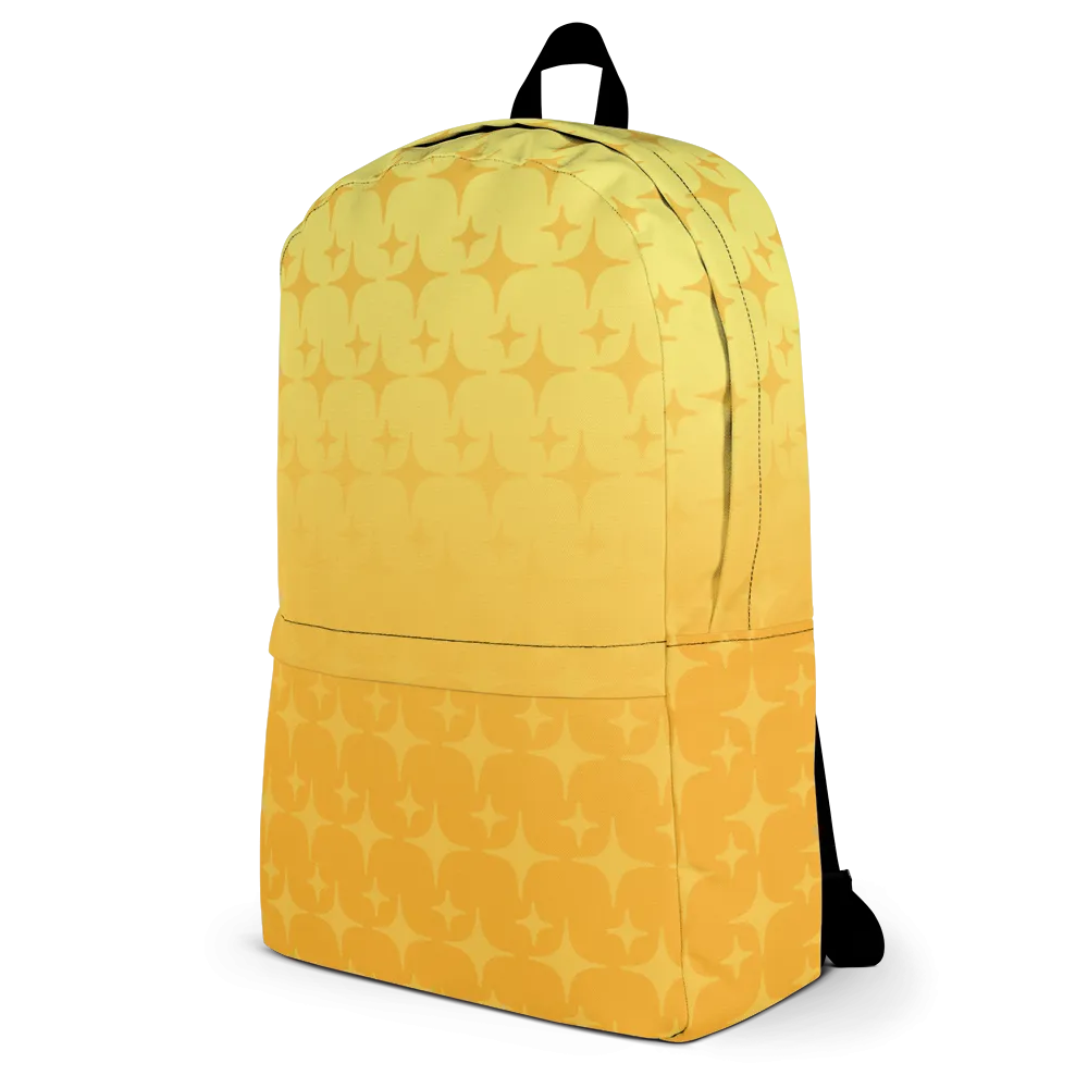 Yellow Ghost Sparkle Backpack